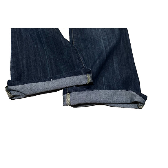 CAbi Y2K Bootcut Flare Denim Mid-rise Size 10 Dark Wash (Alteration) - Picture 6 of 12
